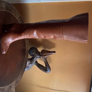 Vince Camuto Tan Over the Knee Boots